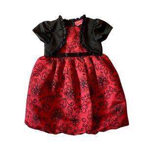 Park Bench Kids Holiday Dress
